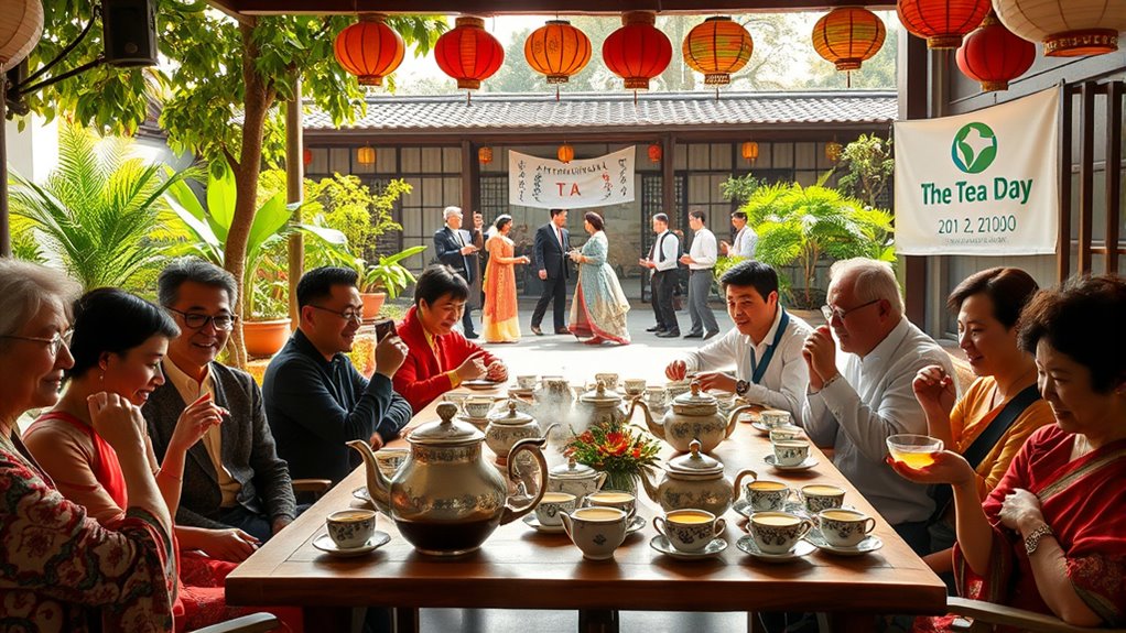 global tea day activities