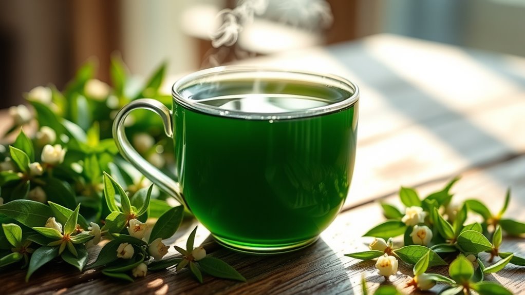 green tea boosts immune health
