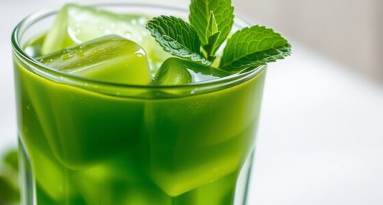 healthy iced matcha recipe