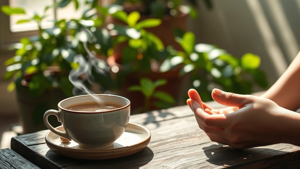 herbal breathing relaxation ritual