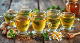 herbal teas ease digestion