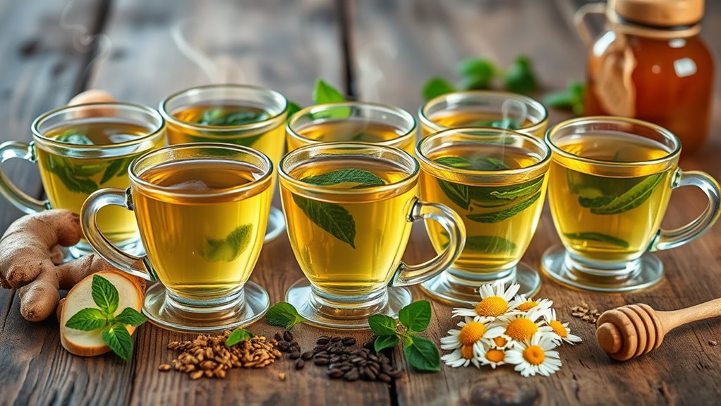 herbal teas ease digestion