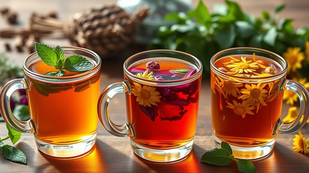 herbal teas lower blood pressure