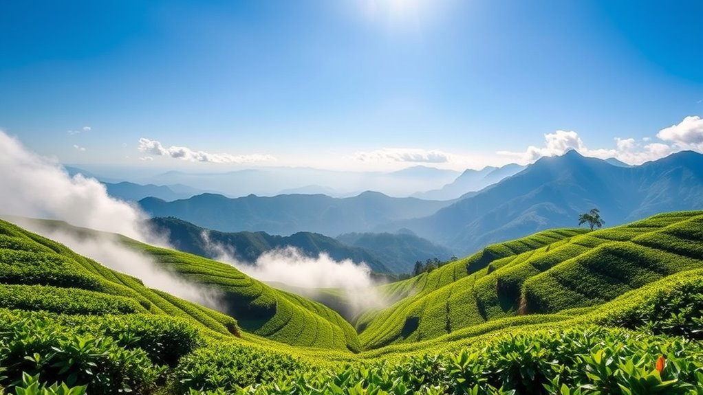 high altitude tea cultivation