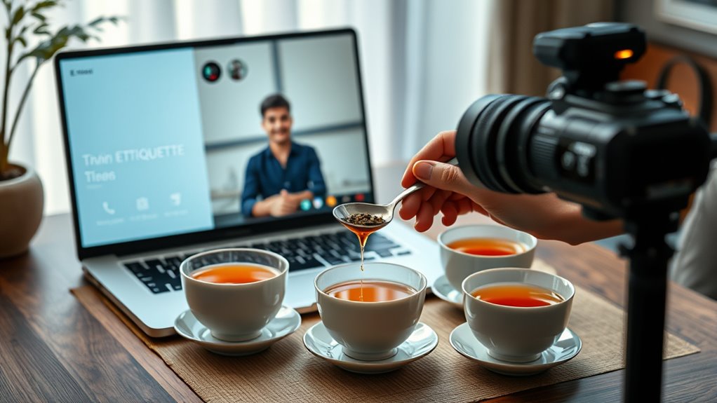 mastering virtual tea tasting etiquette