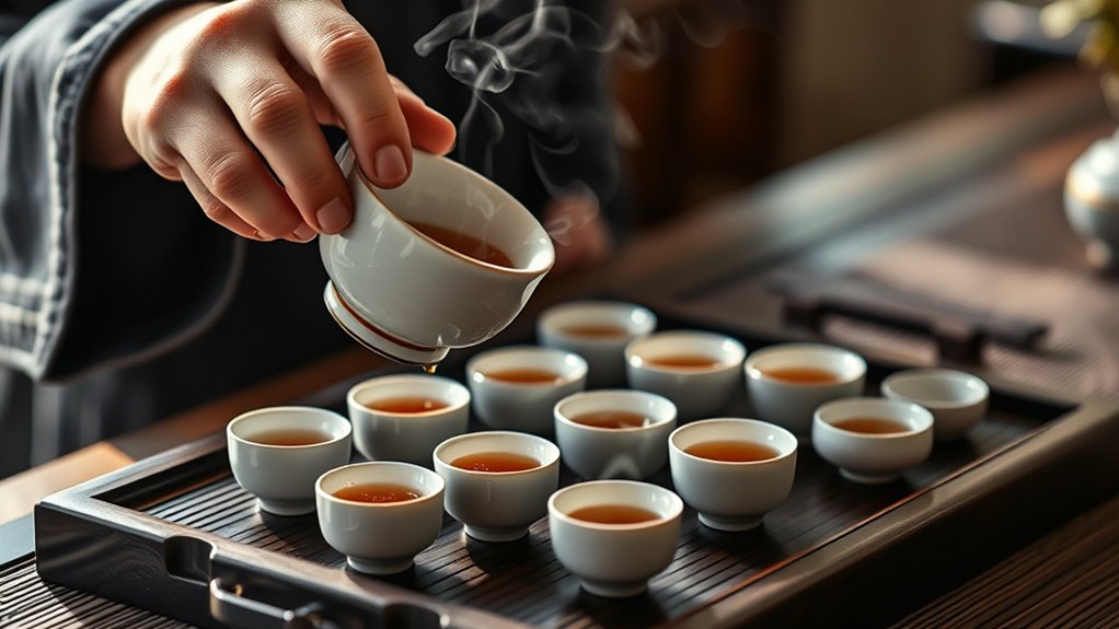 mindful tea etiquette ritual