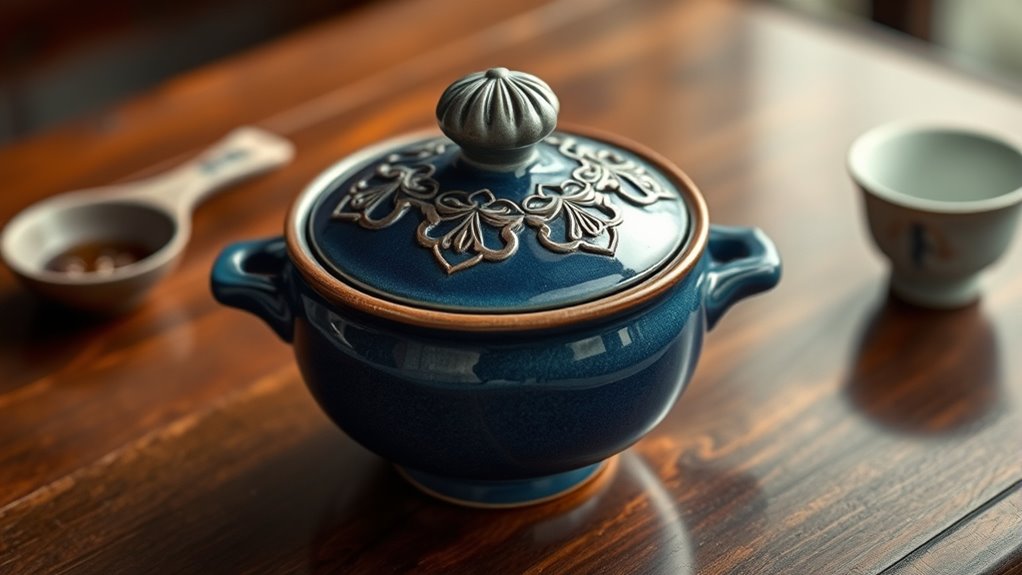 mindful traditional tea preparation