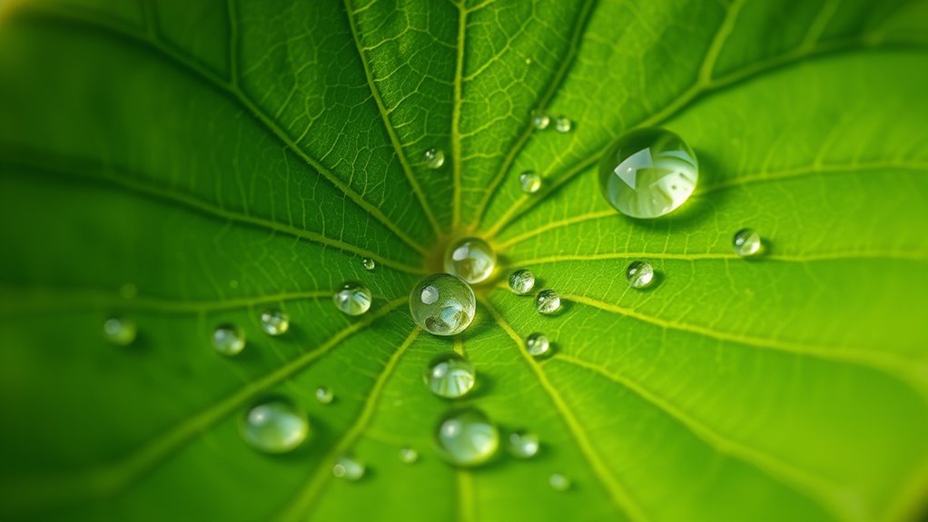 optimizing leaf to water