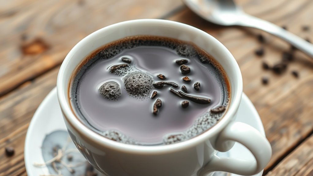 overbrewing causes bitterness