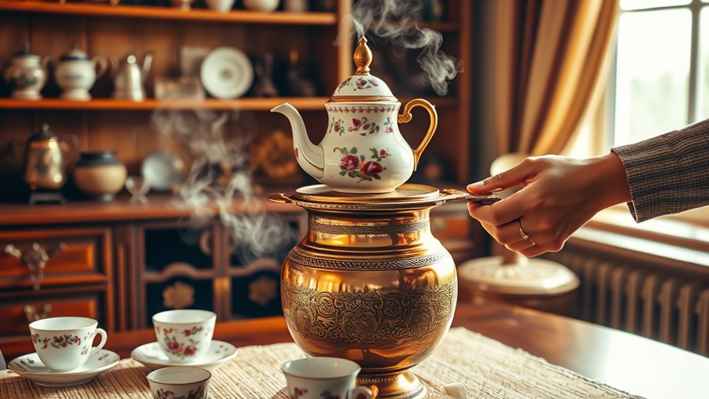 russian tea ceremony process