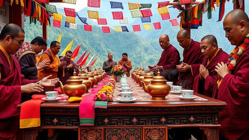 sacred tea blessing rituals