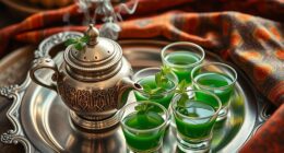 serve moroccan mint tea