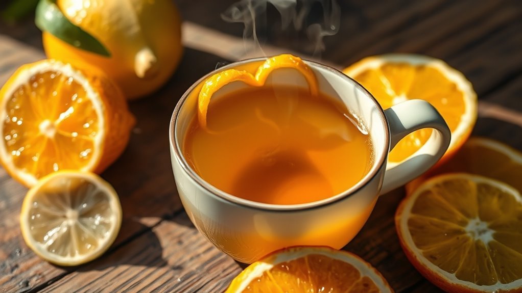 tea citrus immune boost