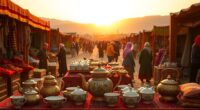 tea facilitated cultural exchange