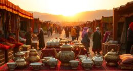 tea facilitated cultural exchange