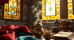 tea s sacred monastery role