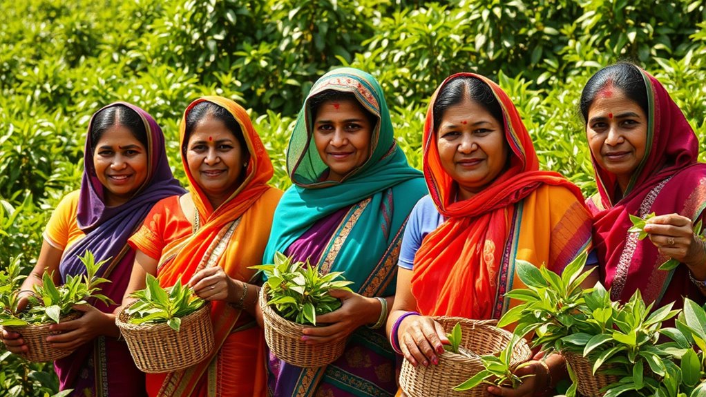 women leading tea industry
