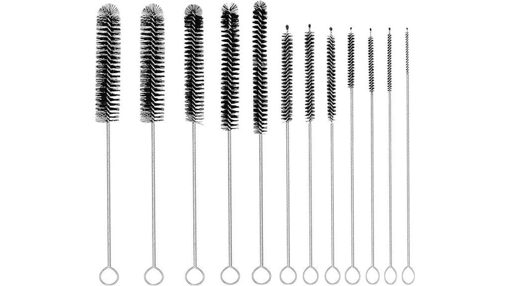12 piece cleaning brush set