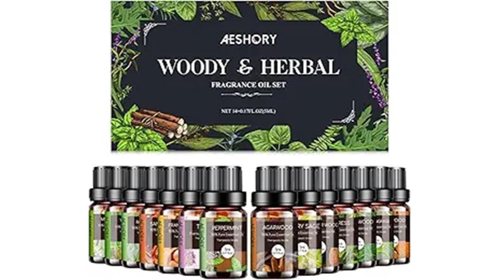 14 fragrance essential oil set
