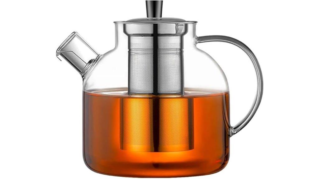 1500ml glass teapot