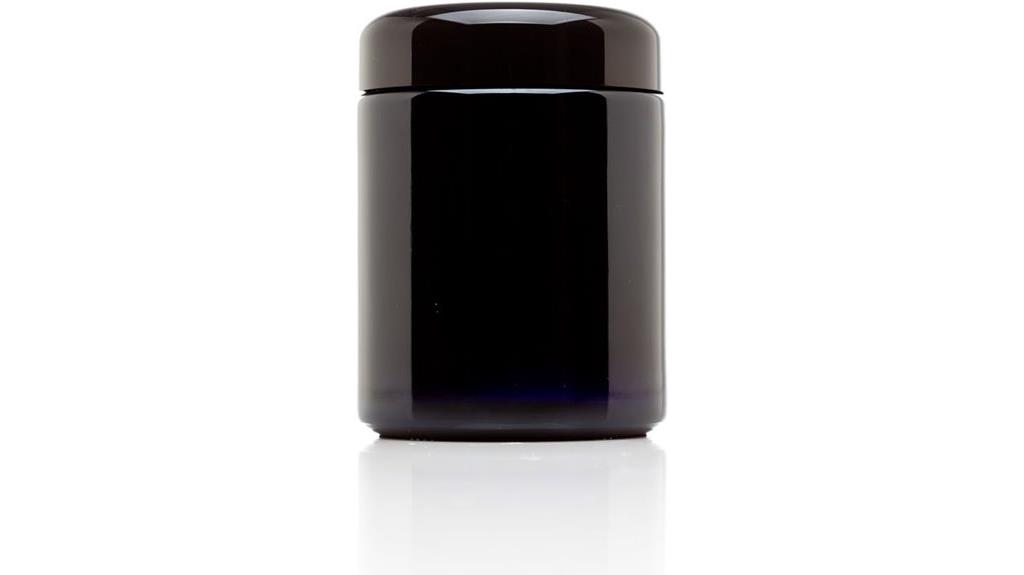 250 ml refillable glass jar