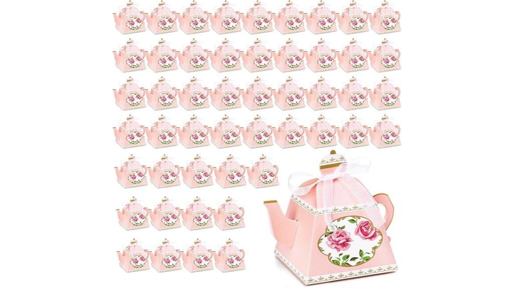 50 pack teapot candy boxes