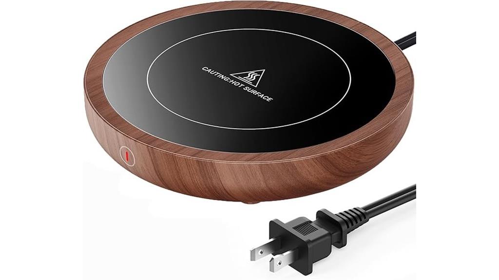adjustable coffee warmer settings