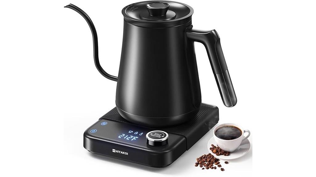 adjustable temperature electric kettle