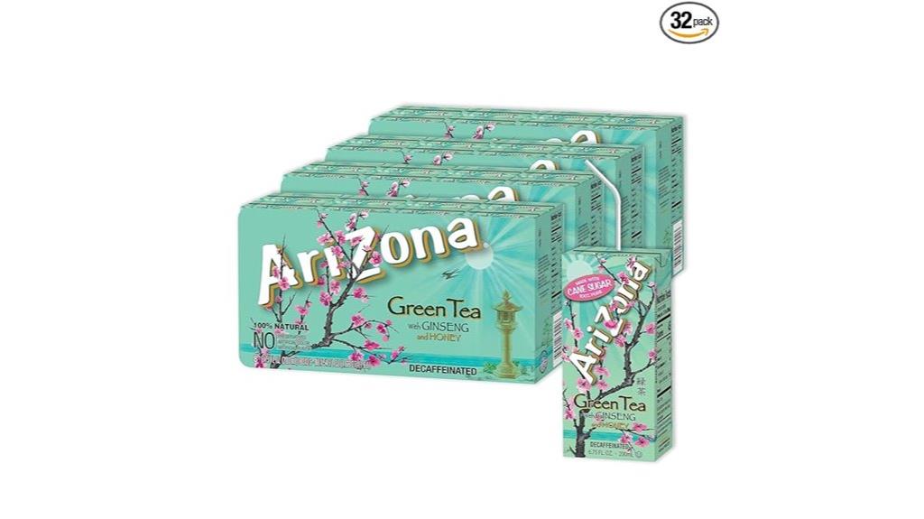 arizona green tea pack