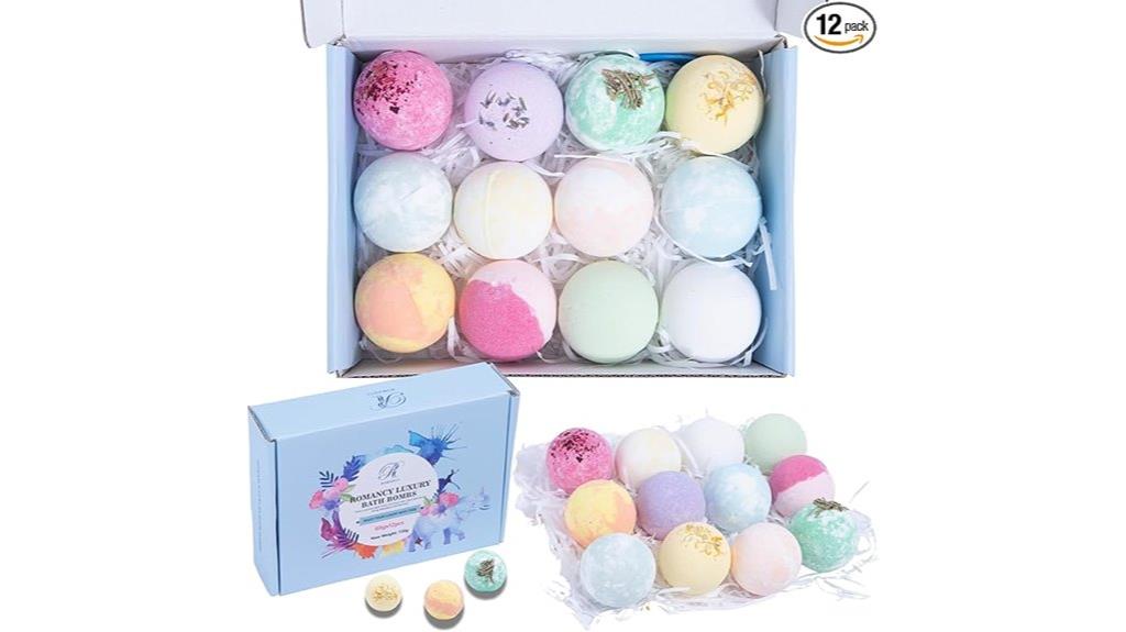 aromatherapy bath bomb set
