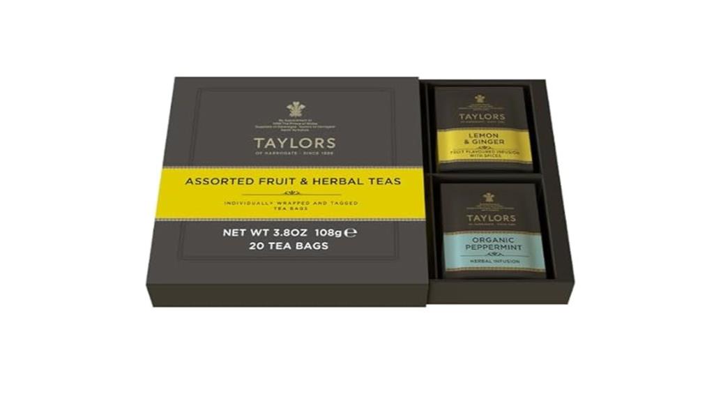 assorted fruit herbal teas