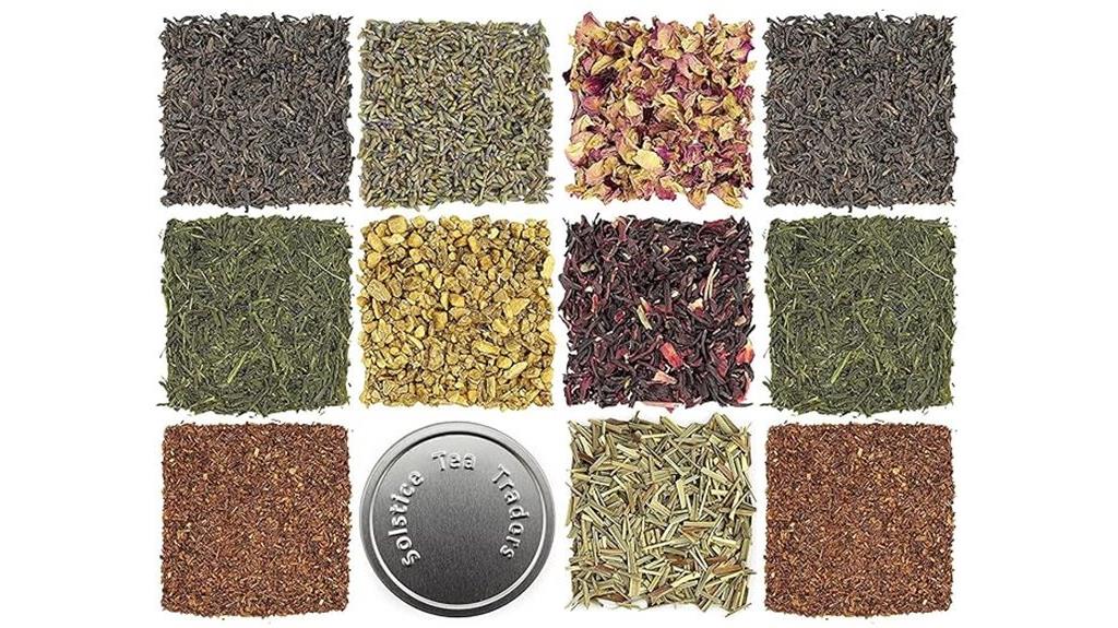 assorted spiced loose tea