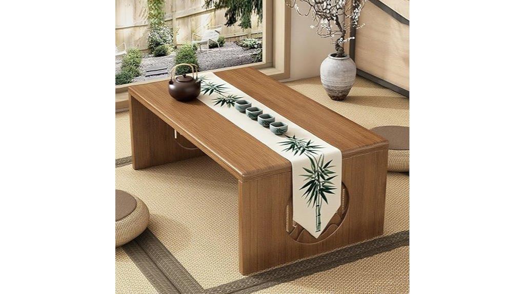 bamboo japanese floor table