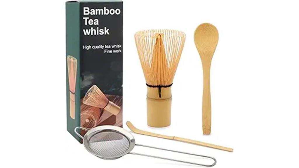 bamboo matcha whisk kit