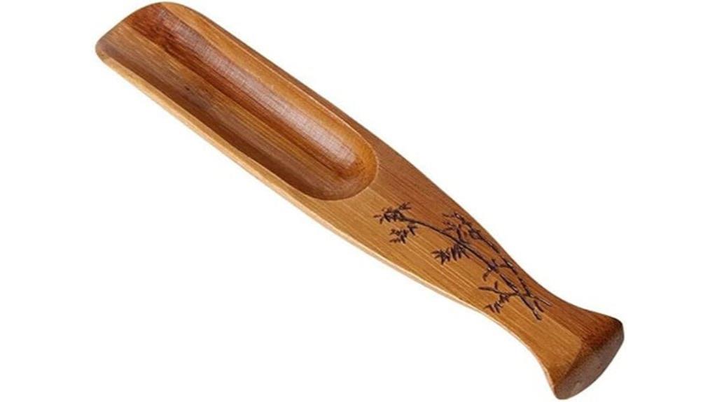 bamboo tea leaf scooper