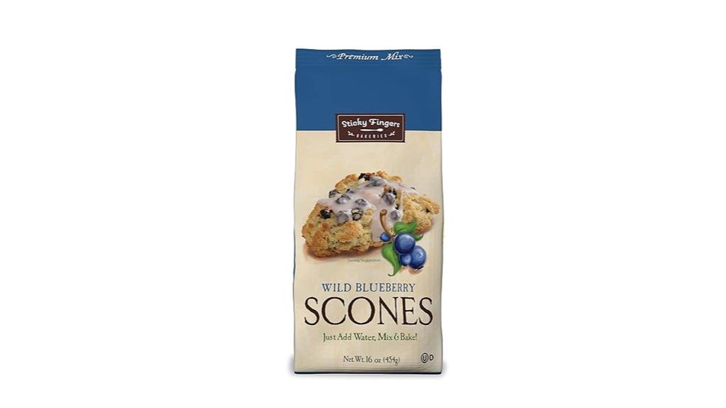 blueberry scone mix pack