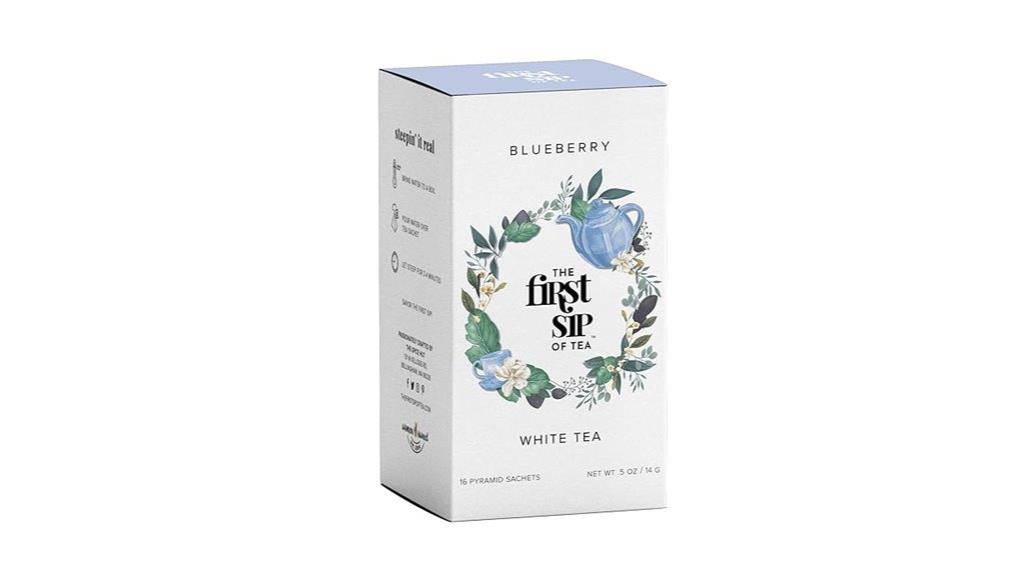 blueberry white tea bags