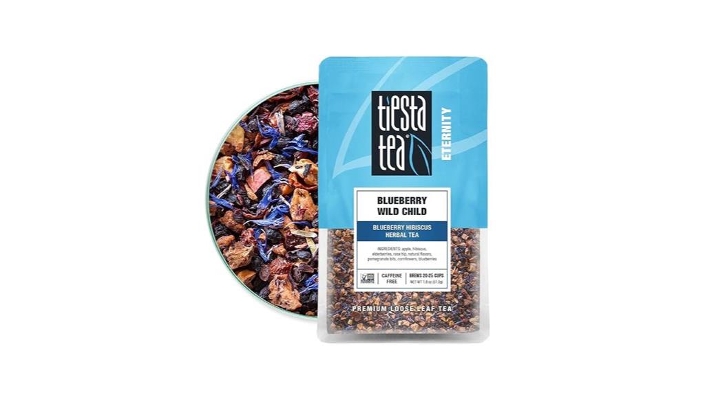 blueberry wild child tea