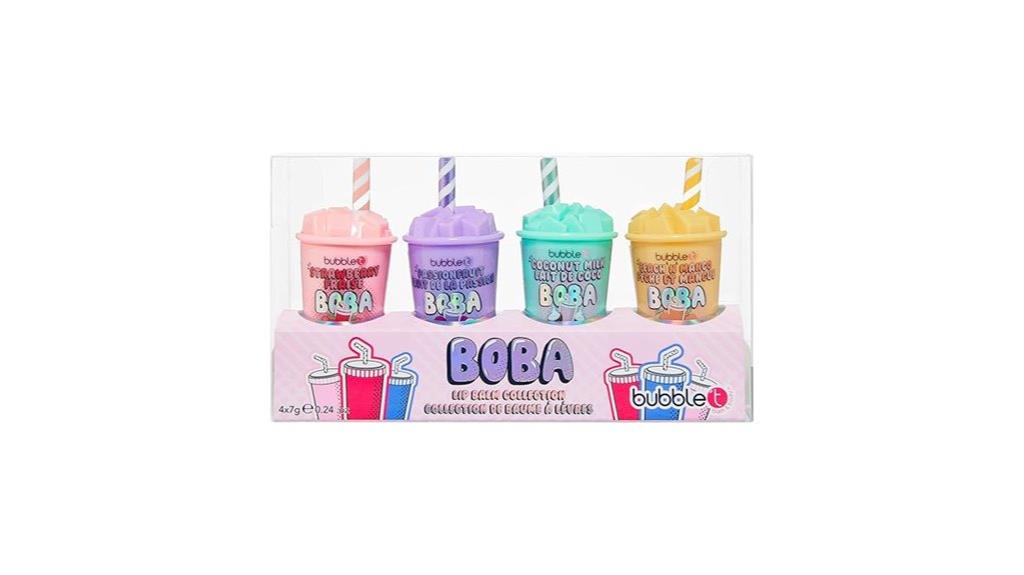 boba lip balm flavors