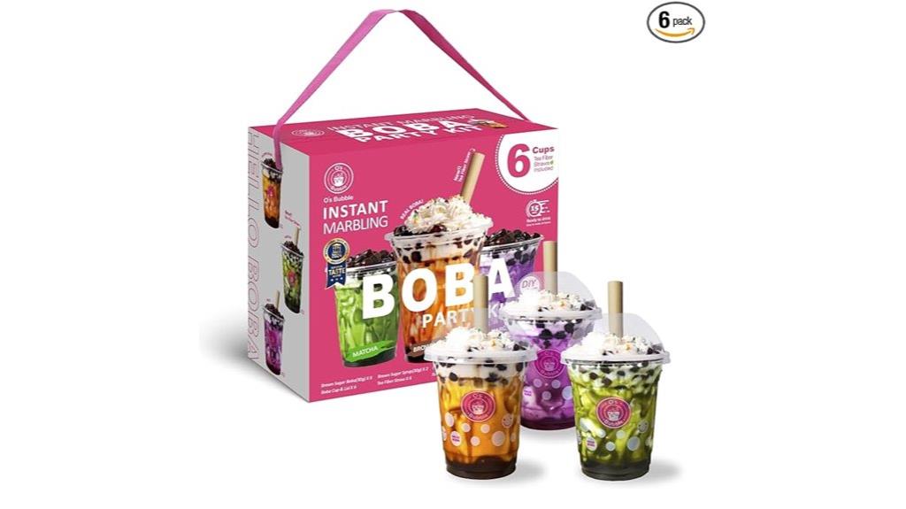 bubble boba tea kit