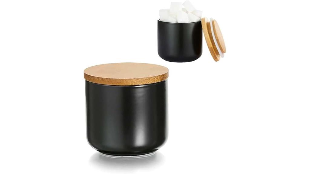 ceramic food storage jar