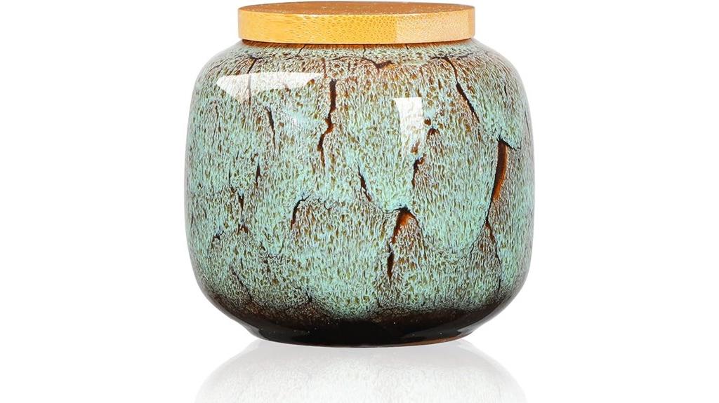 ceramic tea canister