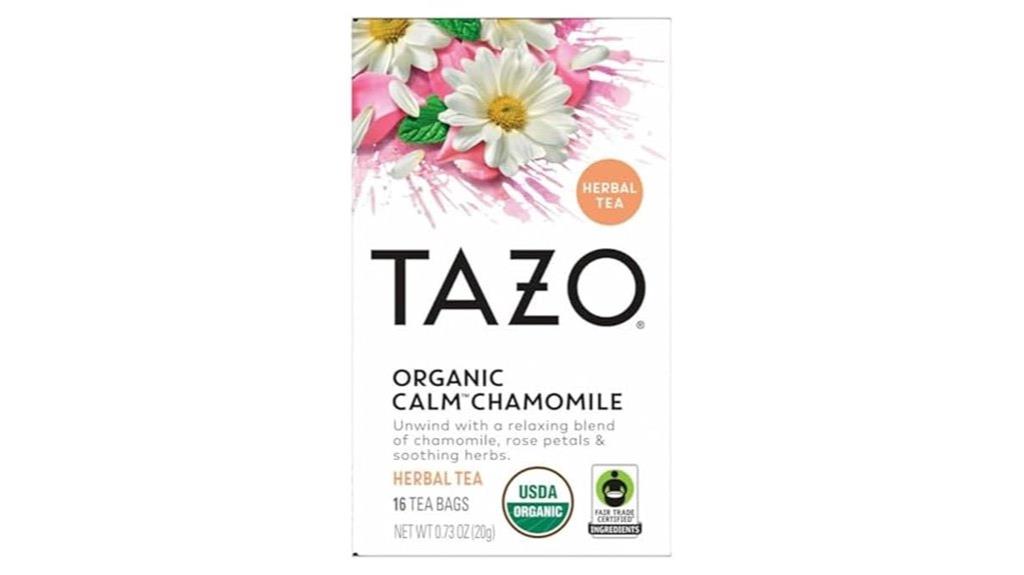 chamomile herbal tea bags