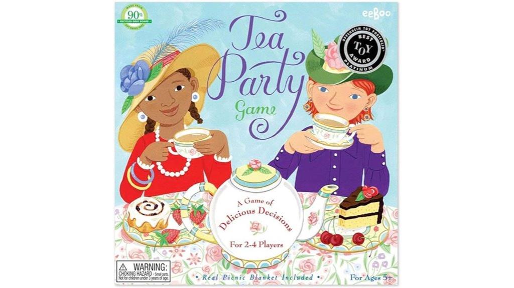 children s tea party game