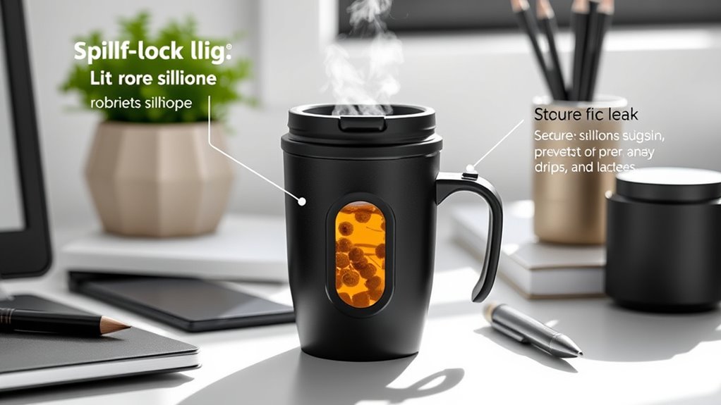 choosing a spill proof mug
