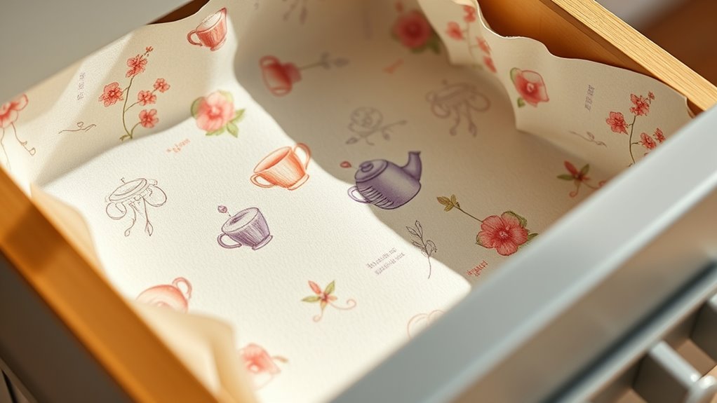 choosing matching scented liners