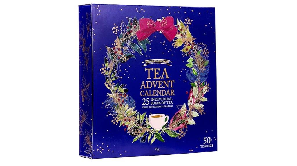 christmas tea calendar