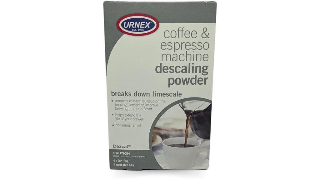 coffee machine descaling powder