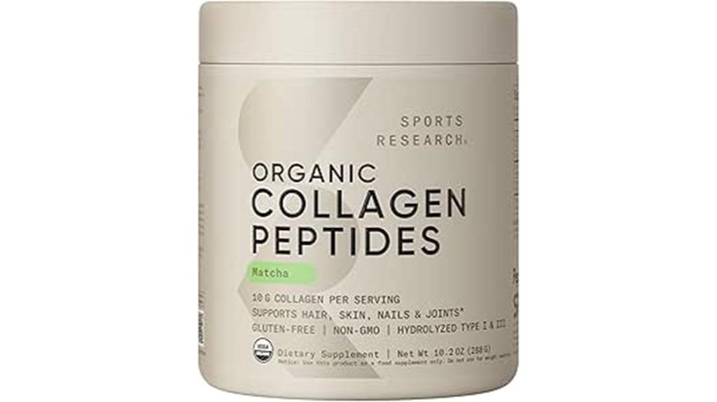 collagen matcha green powder