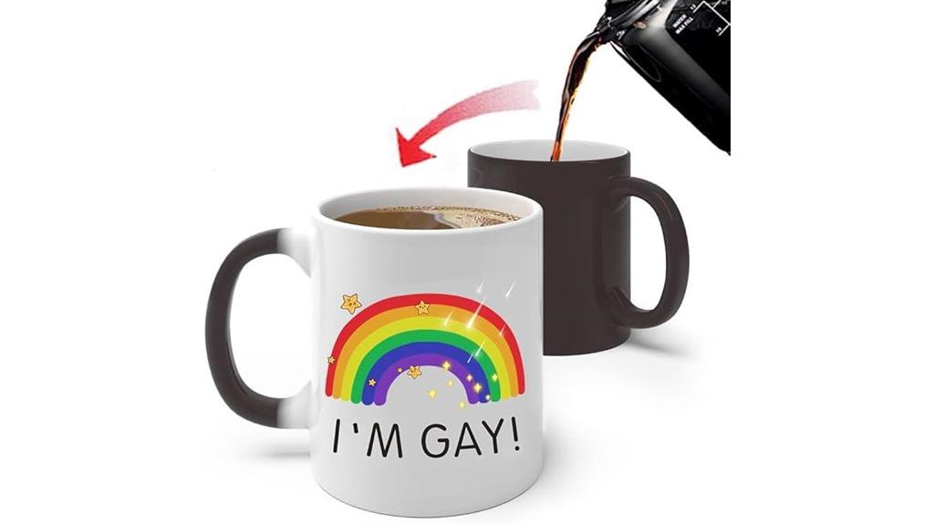 color changing rainbow mug